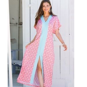 CABANA LIFE CORAL TIDES MAXI DRESS